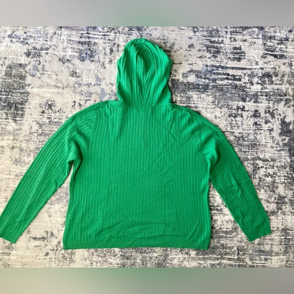 SAG HARBOUR Cable Knit Hoodie  Size XL - Picture 6 of 6